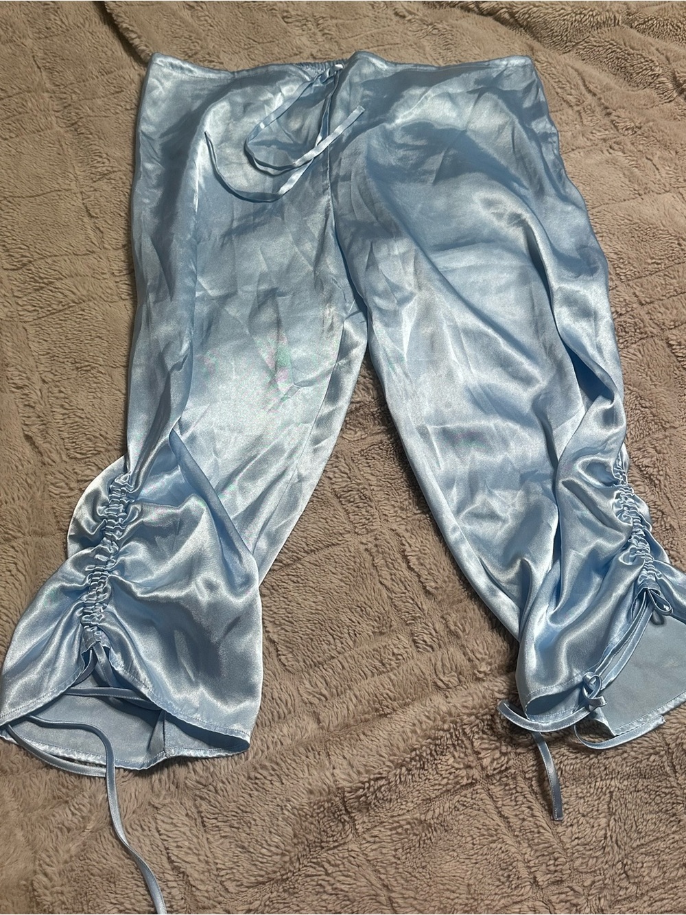 Baby blue pajamas